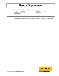 Thumbnail of document Guide - 9142 / 9143 / 9144 Field Metrology Wells